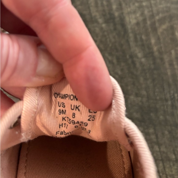 Kate Spade Keds Pink Glitter Kids Sneakers - Picture 3 of 5